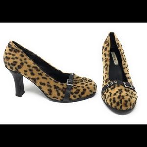 Tommy Hilfiger High Heels Animal Print Size 8.5 M